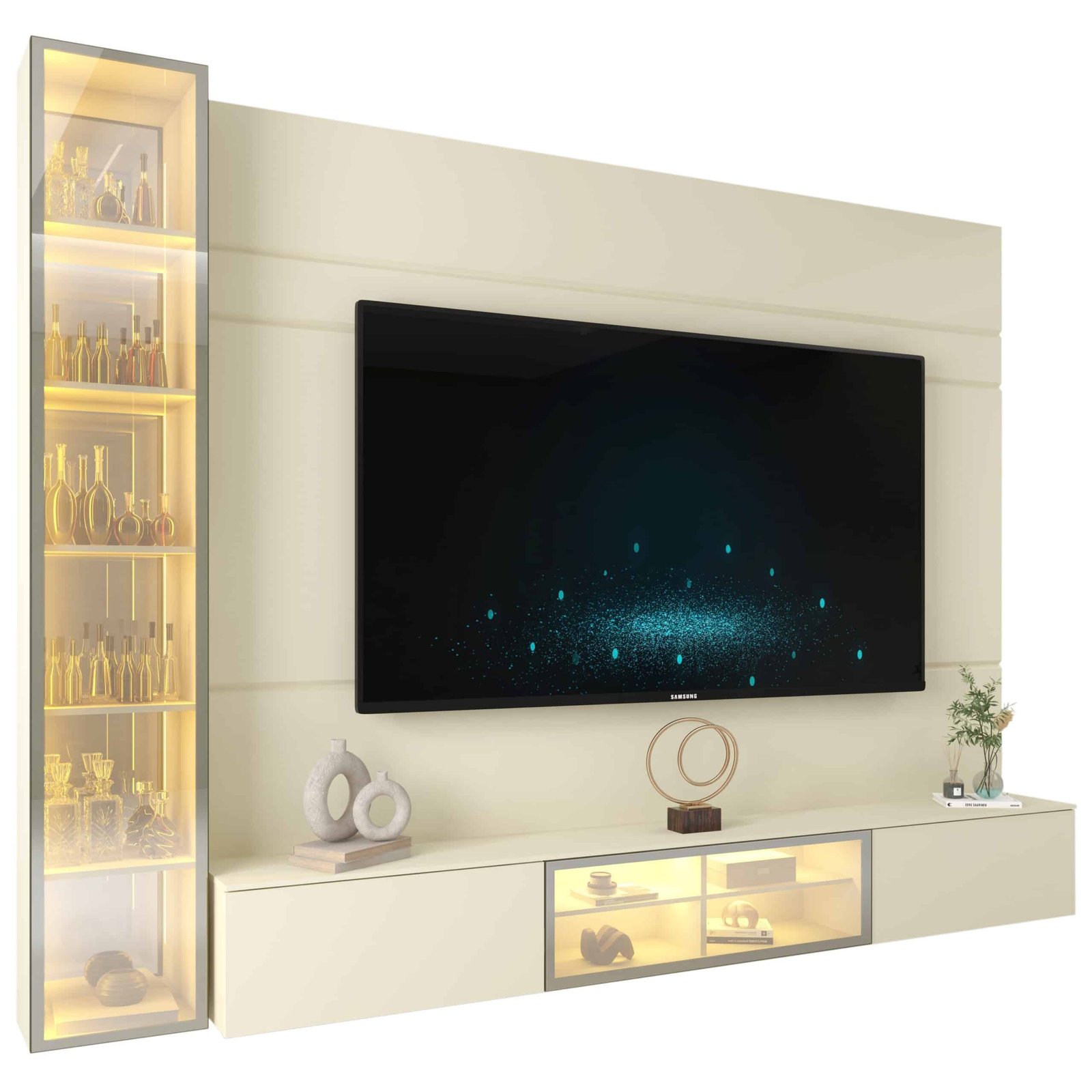 Home Suspenso até 85″ Luminare Reflecta com Uma Torre 255 Off White – GELIUS (ESPECIAL) - Imagem 6