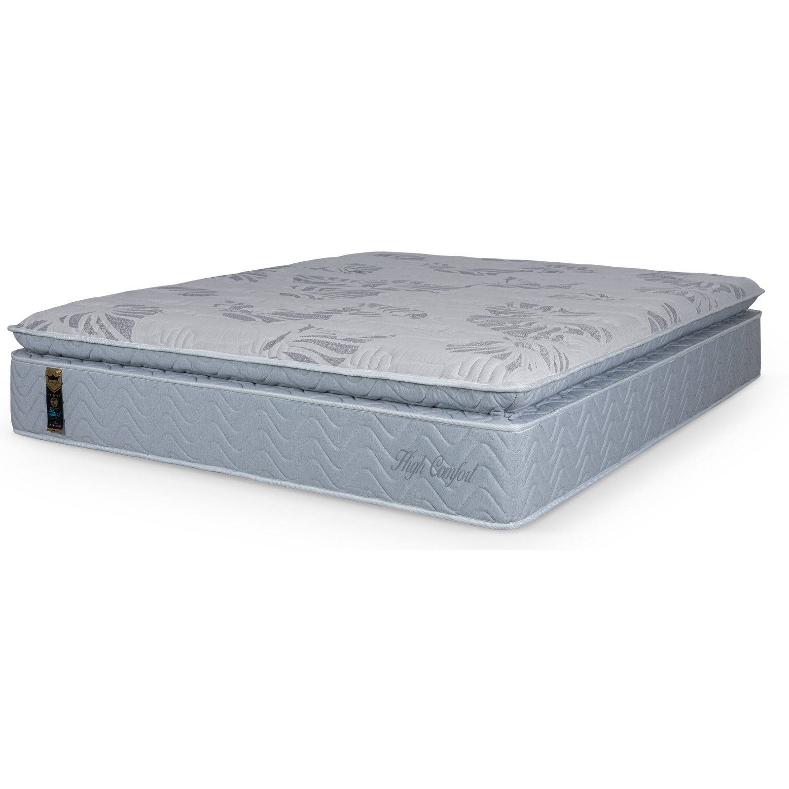 Colchão Queen High Comfort 34 cm D28 Molas Ensacadas - KING KONFORT COLCHÕES