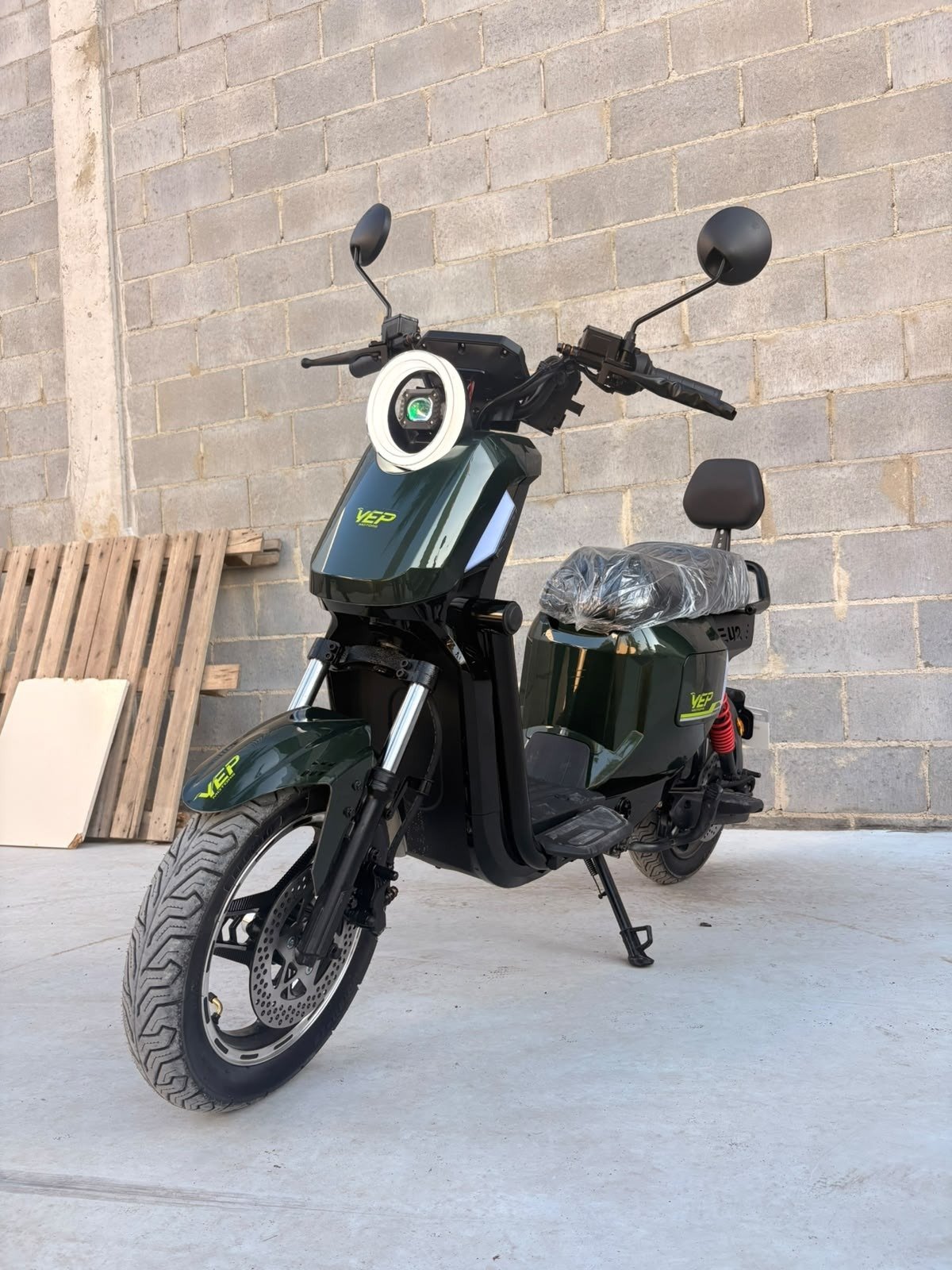 Moto Elétrica U2 1000W Verde - KONECT MOTOS ELÉTRICAS - Imagem 2