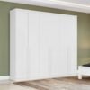 Guarda-Roupa 6 Portas Alonzo 2,30 m Branco - LOPAS