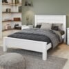 Cama Casal Athenas Branco - LOPAS