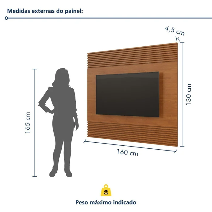 Rack Sevilha + Painel Sevilha – NATURALLE - Imagem 13