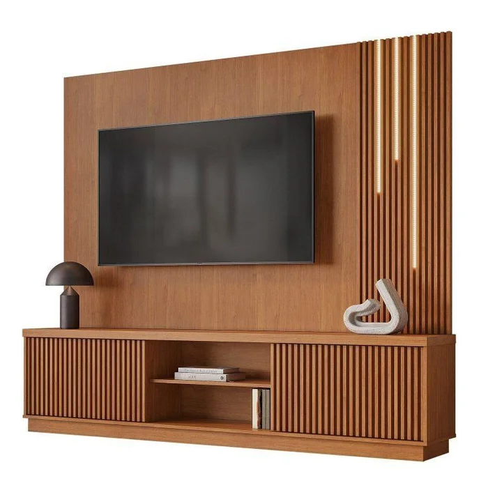 Rack Arezzo + Painel Arezzo - NATURALLE - Imagem 9