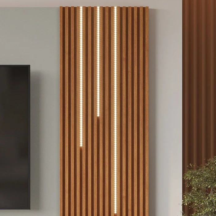 Rack Arezzo + Painel Arezzo - NATURALLE/OFF WHITE - Imagem 5