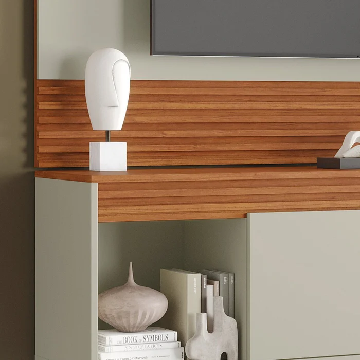 Rack Sevilha + Painel Sevilha – NATURALLE OFF - Imagem 5