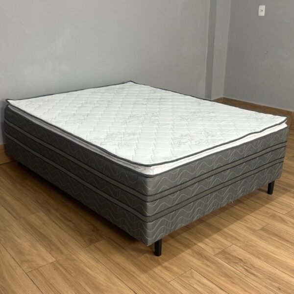 Cama Box Casal Prestige com Pillow Top D28 - ECOTEC