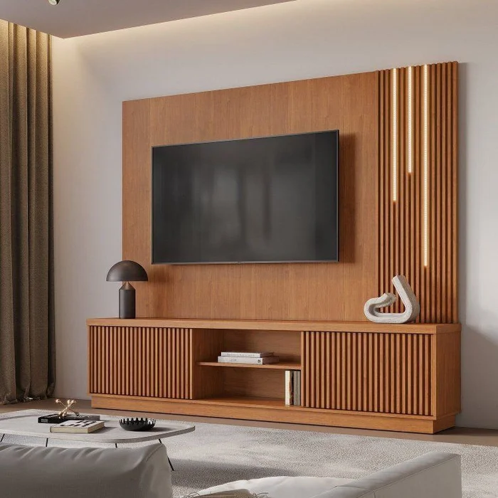 Rack Arezzo + Painel Arezzo - NATURALLE