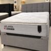 Colchão Casal Atlanta + Base Box Baú Evolux