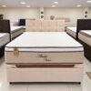 Colchão Casal Absolut Visco + Base Box Baú Evolux