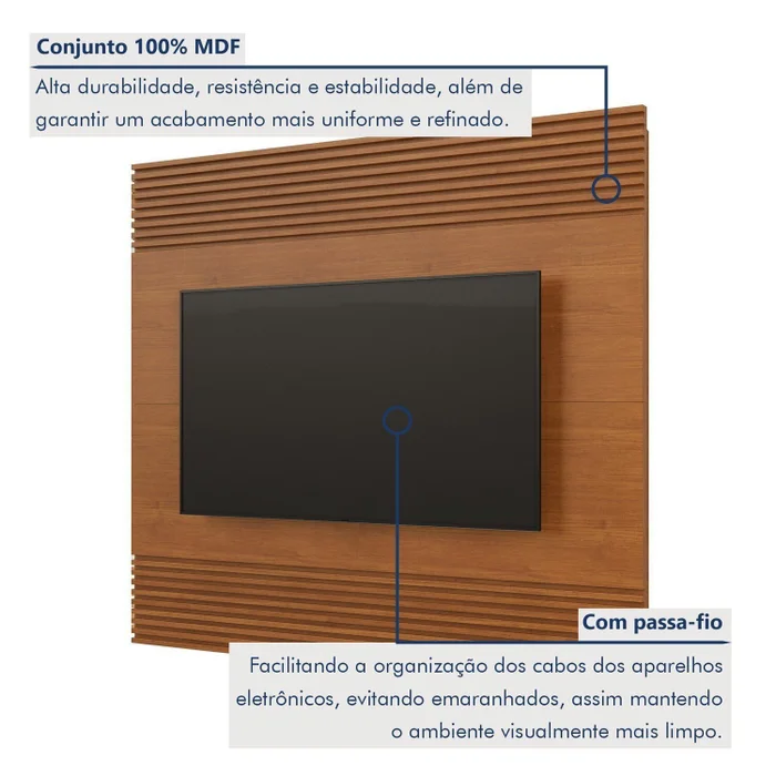 Rack Sevilha + Painel Sevilha – NATURALLE - Imagem 6