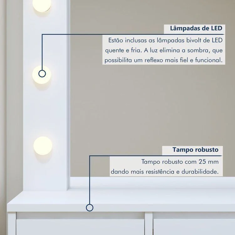 Camarim Berlim - BRANCO - Imagem 5